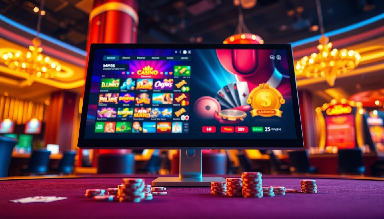 Jouez sur un site de casino en ligne argent réel avec des jeux captivants et un environnement de casino élégant.