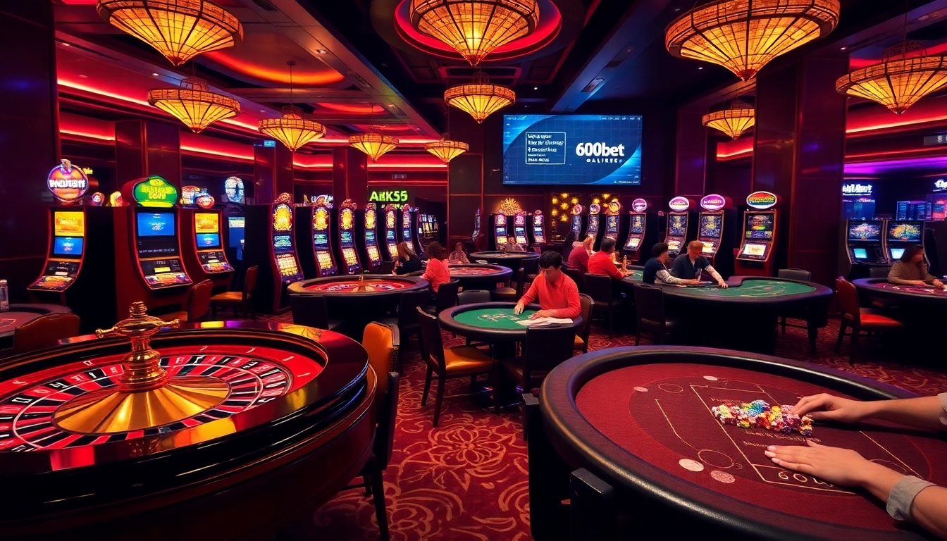 Experience thrilling moments at 600bet's vibrant online casino, where excitement meets luxury.