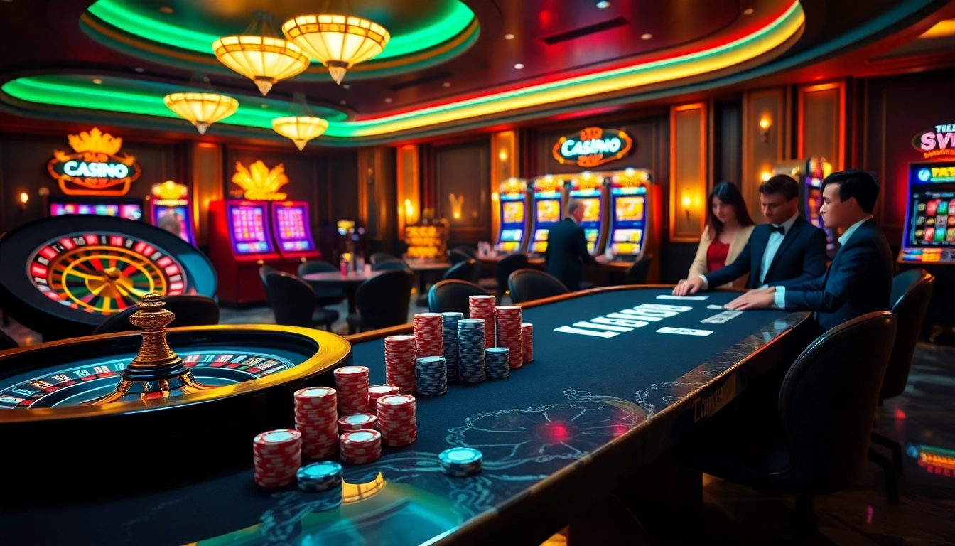 Experience thrills at a casino français crypto with elite table games and vibrant slot machines.