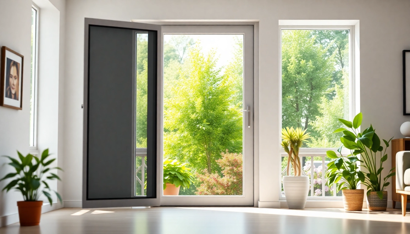 Installer une moustiquaire porte fenêtre pour une protection efficace contre les insectes.