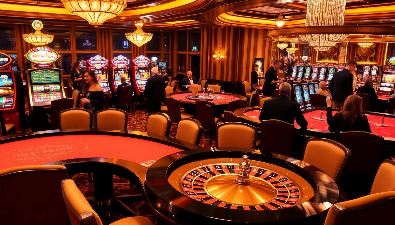 Experience the thrill of gambling at rikvip with vibrant casino tables and exciting games.
