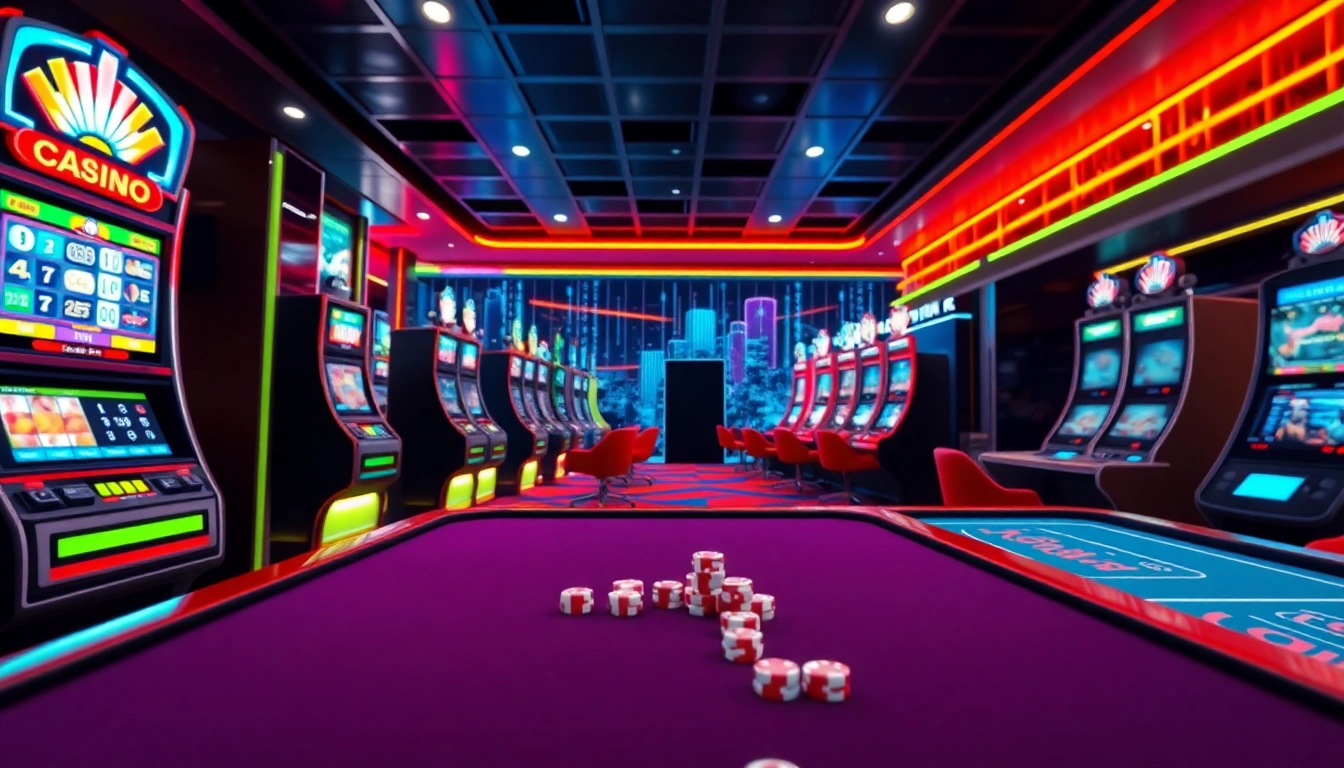 Casino en ligne France: Experience vibrant online gaming with thrilling digital slot machines and card tables.