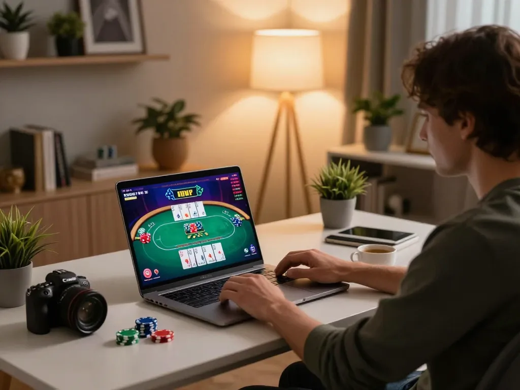 Engage in strategic online gameplay at rik vip with a cozy and inviting setup and vibrant screen interface