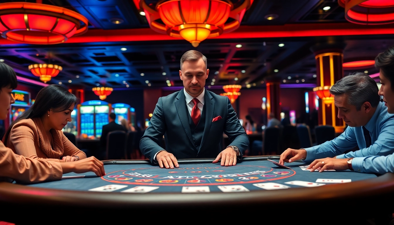 Profitez d'une expérience de jeu au casino en ligne fiable avec un croupier professionnel.