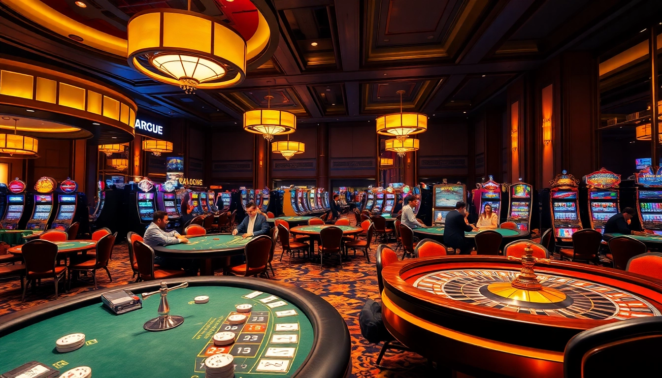 Profitez du casino en ligne france avec une scène de jeux luxueuse et dynamique.