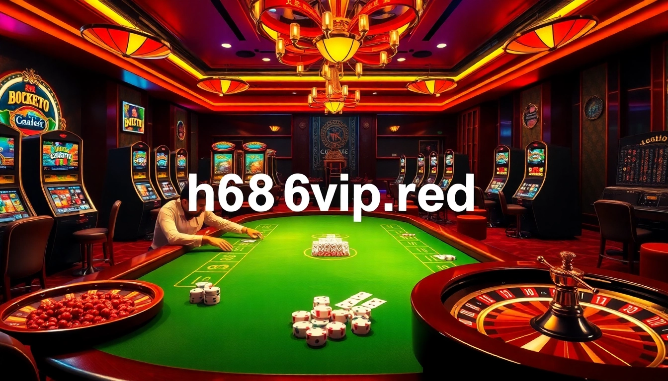 Experience the thrill of gambling at https://68vip.red/ with vibrant casino visuals and engaging game elements.